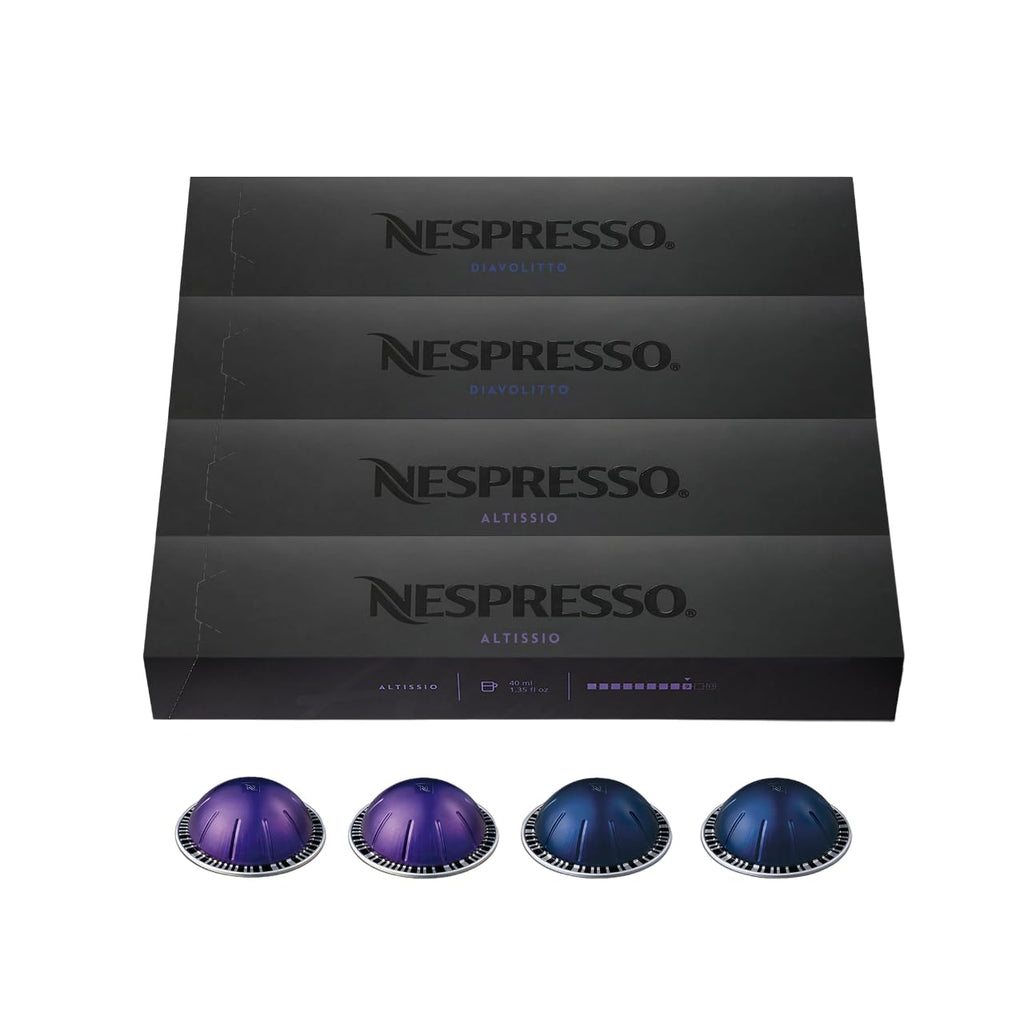 Nespresso Vertuoline Bold Assortment, 10 Count (Box of 4)
