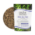 Doctor Morse's Heal All Tea - Loose Blend Herbal Tea - Vegan & Caffeine Free - Full Body Detox - Naturopath Formulated - Burdock Root, Dandelion Leaf, Black Walnut Hull - 7oz, 86 Servings