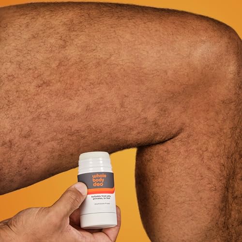 Dove Men+Care Whole Body Deo Aluminum-Free Deodorant Stick Shea Butter + Cedar from Pits, Privates, to Feet with Vitamin E 2.6 oz