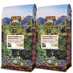 Java Planet Low Acid Coffee, Guatemalan Organic Coffee Beans, Smooth Full Flavored, Single Origin: Whole Bean Medium Roast - Smithsonian Bird Friendly 2-1LB Bags