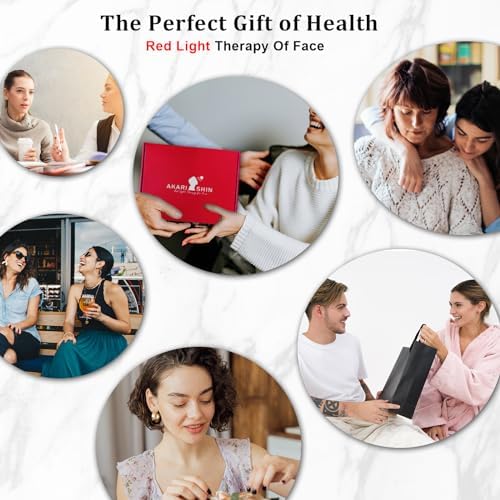 Red Light Therapy Lamp for Face- Facial and Body Treatment with Adjustable Height Stand, 120 LEDs, 660nm, 850nm, 940nm - Alleviate Muscle Soreness, Skin Vitalit
