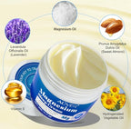 Magnesium Cream For Feet, Magnesium Cream for Sleep,Soothes Muscle Tension,Magnesium Lotion for Relaxation,3.17oz