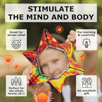 SHASHIBO Holographic Shape Shifting Box - STEM Magnetic Fidget Cube That Transforms Into Over 70 Shapes, Download Fun in Motion Toys Mobile App (Solar)