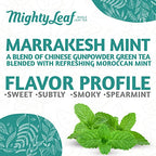 Mighty Leaf Tea - Marrakesh Mint - 100 Pouches Foil Wrapped