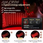 Multifunction Red Light Therapy for Body and Face, 850nm Near-Infrared Light Therapy LED Mask Facial Body Beauty Equipment for Skin Care at Home