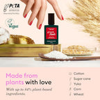 MANUCURIST • Green Flash Premium LED Gel Nail Polish Kit • 36W LED Nail Lamp • Vegan • Base Coat + Top Coat + Poppy Red Polish + Gel Polish Remover + Nail Clips