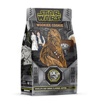 Bones Coffee Company Star Wars Wookiee Cookie Flavored Coffee Beans, Medium Roast Ground Coffee Low Acid, Chocolate Chip Cookie Flavor (12 oz)