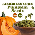 Food to Live Dry Roasted Pumpkin Seed with Himalayan Salt, 2 Pounds– Oven Roasted Pepitas, Lightly Salted, No Oil, Perfect for Baking and Salads, Keto, Vegan, Kosher, Bulk