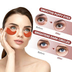 Eye Mask - 30 Pairs Caffeine Under Eye Patches Skin Care Products, Eye Masks Skincare for Dark Circles and Puffiness, Reduce Wrinkles, Eye Bags and Fine Lines, for Women and Man
