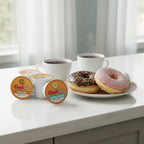 Donut Café K-Cup Coffee Pods, Medium Roast, Flavored Variety, 80 Count