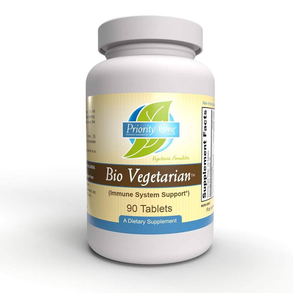 Priority One (New Size) Bio Vegetarian (90) Tab