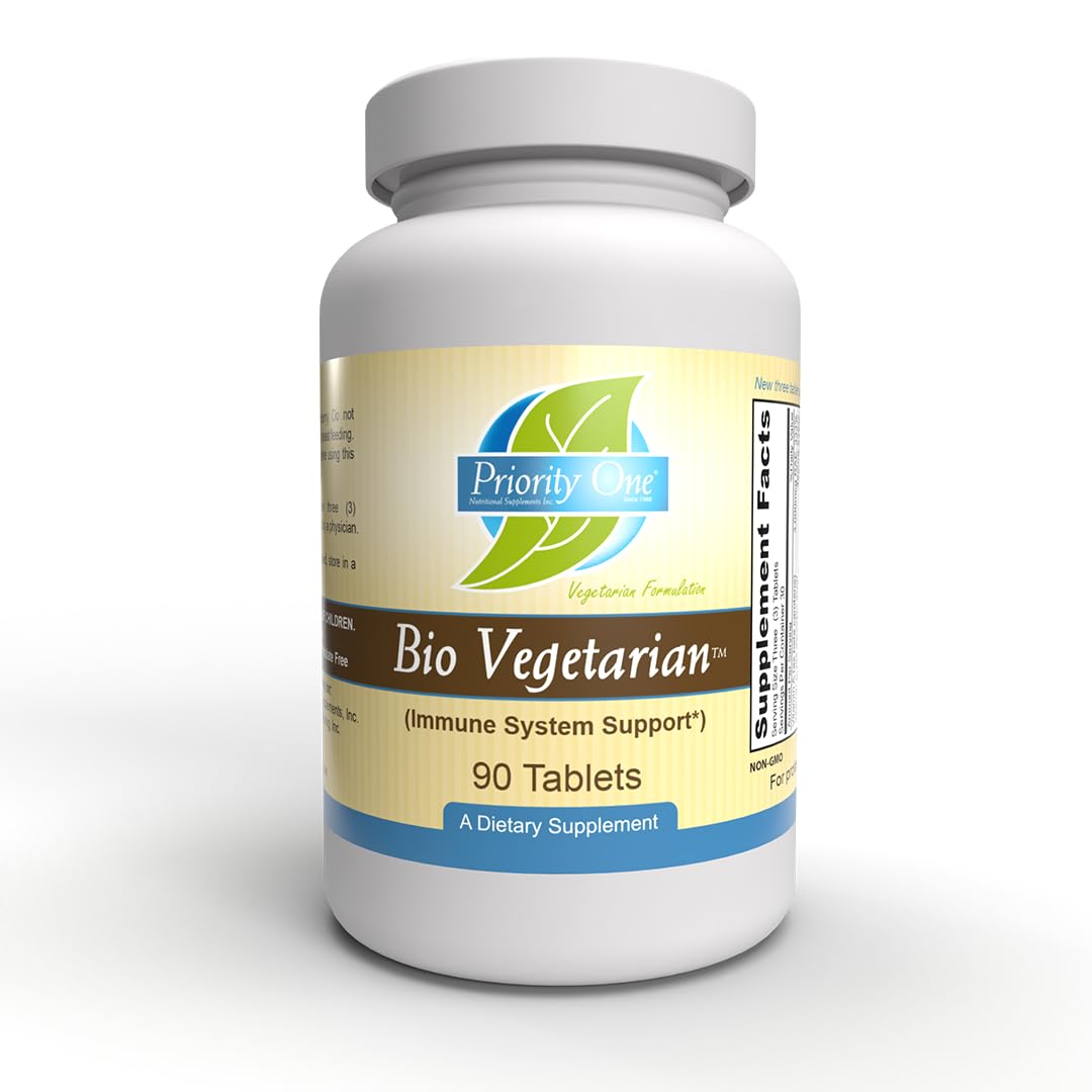 Priority One (New Size) Bio Vegetarian (90) Tab