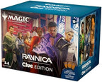 Magic: The Gathering Ravnica: Clue Edition - 3-4 Player Murder Mystery Card Game (Includes 8 Ready-to-Play Boosters, 21 Evidence Cards, 1 Foil Shock Land, and Detective Game Accessories)