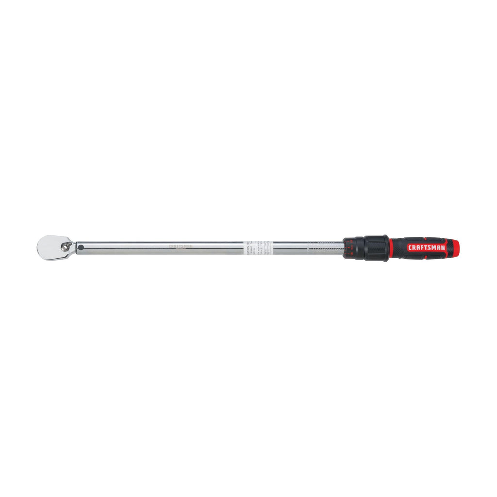 CRAFTSMAN Torque Wrench, 1/2" Drive, 50-250 FT-LB (CMMT99434)
