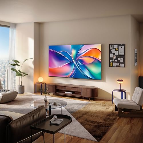 Hisense 65" Class QD6 Series (65QD6QF, 2025 Model) QLED 4K UHD Smart Fire TV, Voice Remote with Alexa, Dolby Vision, Dolby Atmos, Motion Rate 120, HDR 10+, Game Mode Plus, MEMC, VRR, ALLM
