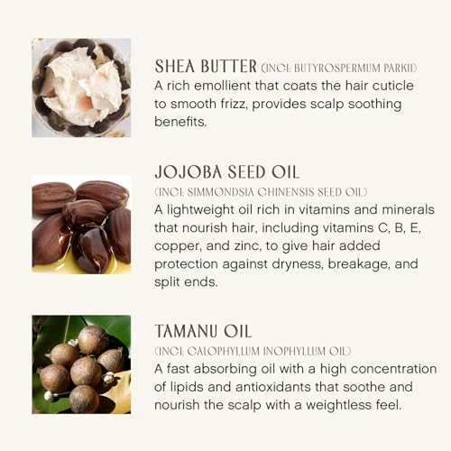 INNERSENSE Organic Beauty - Natural Hydrating Hair Mask | Non-Toxic, Cruelty-Free, Clean Haircare (6oz)