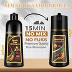 Deep Burgundy Hair Dye Shampoo Red, Instant Dye Shampoo for Gray Hair for Women Men, Best Hair Coloring Shampoo for Painting Hair, 3-in-1 Color Shampoo Hair Dye in Minutes, Champu Para Pintar el Pelo