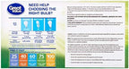 Great Value LED 9 Watts Soft White Medium Base Bulbs, 12 Count