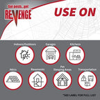 Bonide Revenge Spider Killer, 128 oz Ready-to-Use Spray, Long Lasting Odorless for Formula for Indoors and Outdoors