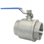 DAN SPEED 3" NPT Female 316 Stainless Steel Full Port Ball Valve Vinyl Handle WOG1000 (3 inch)