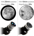 Gskyer Telescope 600x90mm AZ Astronomical Refractor Telescope for Adults Astronomy, German Technology Scope