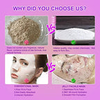 Jelly Mask Powder for Facial Professional Natural Gel Powder hydrojelly Mask Peel Off Face Masks SkinCare, Moisturizing & Hydrating 23 Fl Oz (Hyaluronic Acid) (Lavender)