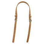 Semetall 2pcs PU Leather Purse Straps, Adjustable Purse Handles Bag Straps Replacement for Shoulder Handbag,Brown