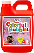 Lulu Home Concentrated Bubble Solution, 1 L/ 33.8 OZ Refill for Bubble Machines, Giant Wands, and Blowers - Up to 2.5 Gallons for Kids' Birthday Parties