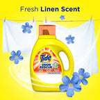 Tide Simply Odor Rescue Liquid Laundry Detergent, Fresh Linen, 75 fl oz 48 loads