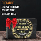 Viking Revolution 4 Pack Mens Solid Colognes Men Bundle of 2 - Balm Cologne for Mens Cologne Balm Travel Cologne Wax - Cologne for Men (0.5 Oz each)