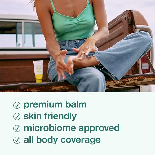 Hume Supernatural Invisible Whole Body Deo Balm - Full Body Protection - Aluminum Free, No Baking Soda - Anti-Chafing Odor Control - Clinically Tested on Sensitive Skin (Coconut Coast, 1-Pack)