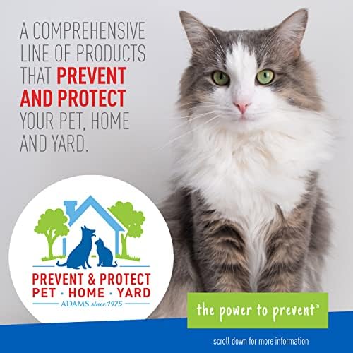 Plus Flea & Tick Foaming Shampoo & Wash for Cats & Kittens Over 12 Weeks ; Sensitive Skin Flea Treatment for Cats and Kittens ; Kills Adult Fleas, Ticks, and Lice On Contact ; 10 Oz