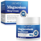 Magnesium Cream For Feet, Magnesium Cream for Sleep,Soothes Muscle Tension,Magnesium Lotion for Relaxation,3.17oz