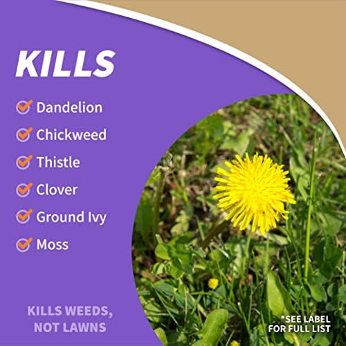 Bonide Captain Jack's Lawnweed Brew, 32 oz Ready-to-Spray, Fast-Acting Formula Controls Weeds, Moss, Algae, Lichens & Disease