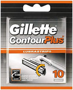 Gillette Contour Plus Razor Blades for Men (Pack of 10)