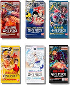 One Piece Cards (6 Sealed Packs) Potential Mystery Graded Card - Collection Starter Box│Japanese Version│1 Pack of Each Release (OP-01│OP-02│OP-03│OP-04│OP-05│OP-06)│1 in 20 Boxes Contains Graded Card