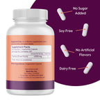 BESTVITE Taurine 1000mg (120 Vegetarian Capsules) - No Stearates - No Fillers - No Flow Agents - Vegan - Non GMO - Gluten Free