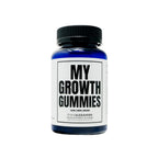 Evan Alexander Grooming My Growth Gummies | Healthy Hair & Beard Growth Support | Stronger Hair Follicles & Better Skin | Strawberry & Coconut Flavor | Vitamins C, D3, B6, B12 & Biotin | 60 Gummies