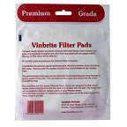 3x Harris Crystalbrite Filter Pads 5-pk Use with Harris Vinbrite MK3 Filter Kit