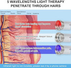 Vet Near Red Light Therapy Device for Dogs Pain Relief, 4400mAh Cat Cold Sore Blue Light Treatment Machine Pet Lip Nasal Ear Mouth Oral Canker Sore Leg Knee Back Joint Muscle Relax at Home