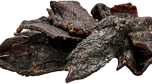 Buffalo Bills 12.5oz Premium Hickory Beef Jerky 7” Strips (25 hickory smoked jerky strips per bag)
