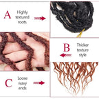 Faux Locs Crochet Hair 24Inch Goddess Locs Crochet Hair, 6Packs Crochet Locs Soft Locs Curly Ends Faux Locs Synthetic Crochet Braids Hair Extensions(OT530/350, 24'')