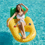 Jasonwell Inflatable Pool Float Adult - Pool Floaties Lounger Floats Raft Floating Chair Water Floaty for Swimming Pool Lake Lounge Float with Cup Holders Beach Pool Party Toys for Adults Kids