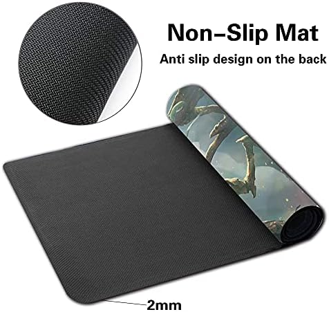 Board Game MTG Playmat Games Size 60X35 cm CCG Compatible for MTG CCG RPG Trading Card Game (MTG1-Sliver-Hivelord)