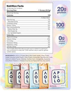 Unico Apollo Protein Powder Samples Variety Pack | Try 6 Flavors in 1 | Convenient Single-Serving Pouches | Non-Chalky Texture | 100% Grass-Fed Whey, Casein and Egg White Protein Formula