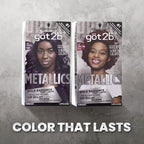 Got2b Metallics Permanent Hair Color, M64 Purple Night Charcoal