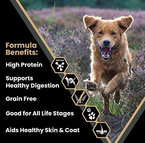 Victor Super Premium Dog Food – Grain Free Ultra Pro Dry Dog Food – High Protein, Low Carb Dog Food for Active Dogs – 42% Protein Dog Food for Sporting Dogs of All Breeds & Sizes, 5 lb