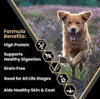 Victor Super Premium Dog Food – Grain Free Ultra Pro Dry Dog Food – High Protein, Low Carb Dog Food for Active Dogs – 42% Protein Dog Food for Sporting Dogs of All Breeds & Sizes, 5 lb