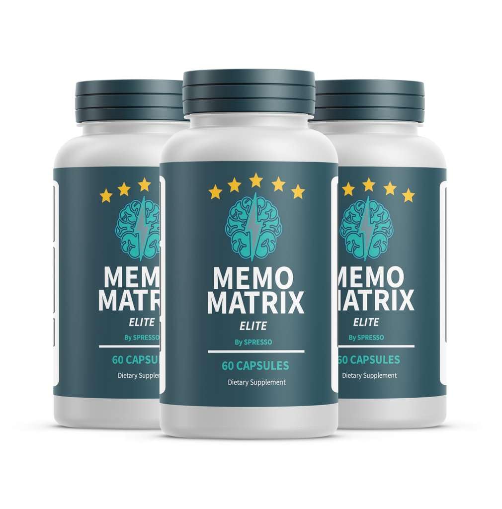 (3 Pack) Memo Matrix Capsules, Official MemoMatrix Supplement Pills with Premium Ingredients, Advanced Formula Support for Active Lifestyle & Overall Wellness Reviews (180 Capsules)