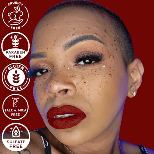 Mynena Red Lipstick Matte Kissproof Waterproof Lightweight Lip Stain Talc-Free Mica-Free Gluten-Free Paraben-Free | Elle